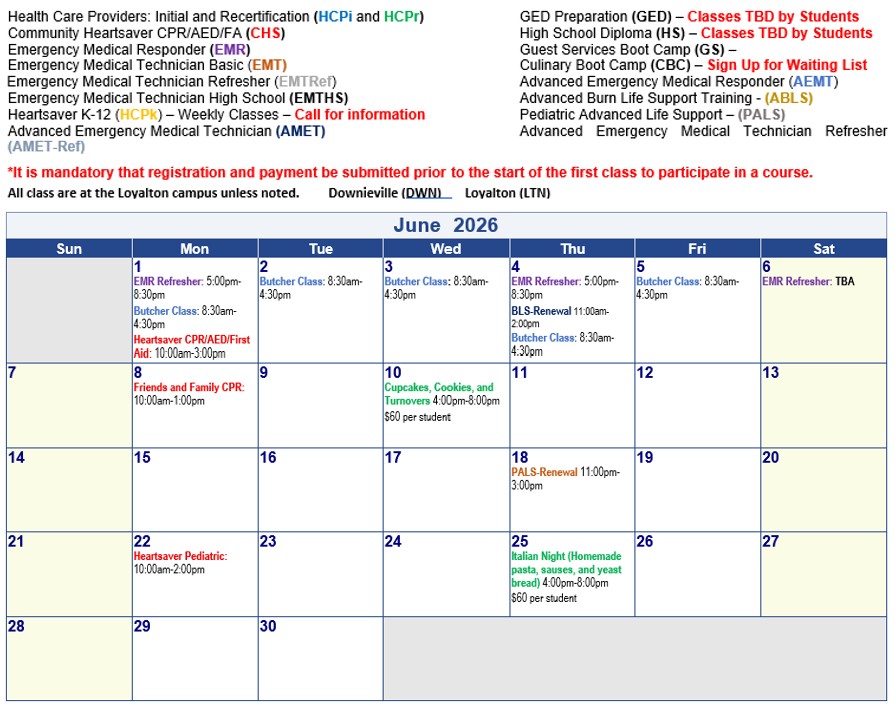 June 2026 Calendar